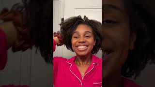 Taking down braids and detangling hair #naturalhair #protectivestyles #ytshorts #shorts  #curlyhair