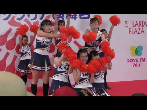 チアダンス博多どんたくソラリアステージ2024年　Cheer dance