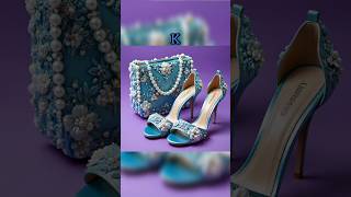 bridal sandals with matching bag for girls 😍#shorts #fashion #sandals #jutti #dulhan #shoes #reels