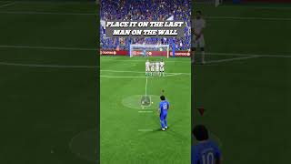 LONG DISTANCE FREEKICK TUTORIAL💫 #fc25 #tutorial