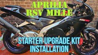 Aprilia RSV Mille - (AP Workshops/Aprilia Performance) Starter Upgrade Kit Installation