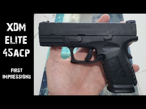 Springfield Armory XDM Elite 45 OSP First Impressions
