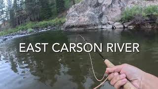 Fishing the Carson-Iceberg Wilderness with Dad