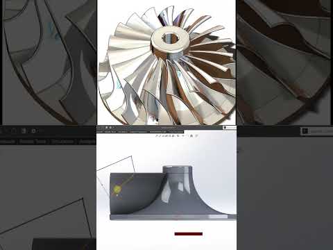 #solidworks #cad #turbuimpeller