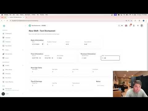 TableSide Tip Tracker App Build #9 – Be a Better Server, Track Tips, Sell Better, Know Your Numbers