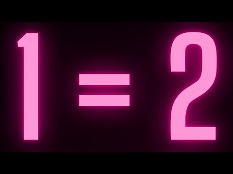 You will NEVER spot the mistake in this FAKE math proof of 1=2.