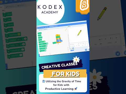 "Make Cool Shapes with Scratch Pen Blocks" by Kodex Academy