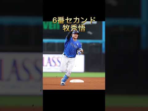 プロ野球WBC2026年予想オーダー　　　個人的に思う　　　　　　　　　　　　　みんなはどう？