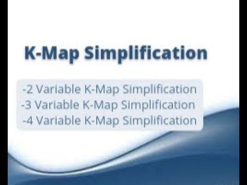 K-Map Simplification with 2, 3 and 4Variable in hindi || Boolean Algebra Simplification