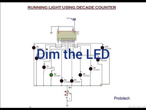 LED  basic running  circuit: Proteus