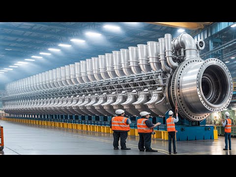 Massive Powerful Engine Manufacturing & Assembling Process - Biggest Heavy Duty Factory Equipment