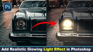 Add Realistic Glowing Light Effect in Photoshop | Neon Glow Effect Tutorial | Ayaz Inspire