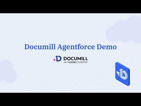 Documill Dynamo: Automate Invoicing in Salesforce with Documill + AgentForce | Demo