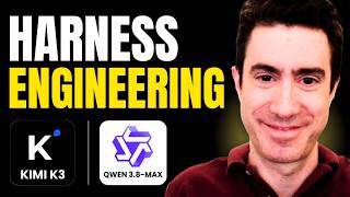 Learn AI Harness Engineering in 14 Minutes | With Kimi K3 & Qwen 3.8-Max