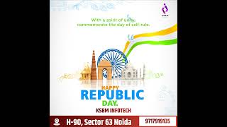 Happy Republic Day from the KSBM Infotech