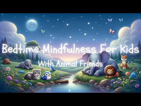 Bedtime Mindfulness For Kids With Animal Friends | Best Sleep Videos For Children