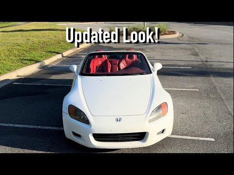Honda S2000 Worn Windshield Trim Fix (Change AP1 Windshield Frame to AP2 Style)