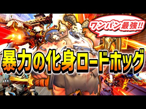 【OW2】この時、ロードホッグで敵を釣ったらどうなる？【ゆっくり実況】【オーバーウォッチ2】