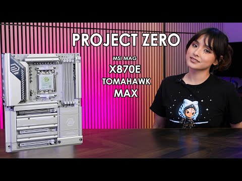 Project Zero + AMD x870e | MSI MAG x870e Tomahawk MAX Wifi PZ Preview
