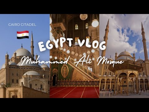 Exploring the Iconic Muhammad Ali Mosque in Cairo Citadel, Egypt 🇪🇬 | Full Mosque Tour! 🕌