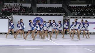 福井商業高等学校チアリーダー部 JETS Blue in 全日本チアダンス選手権大会 2019 決勝大会