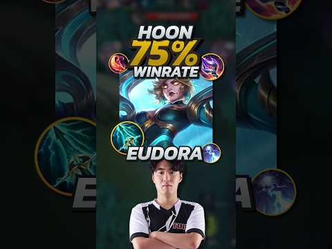 Hoon Eudora 75% Winrate S35 Build! Mobile Legends #mobilelegends #mlbb #gaming #mlbbgoldenmonth