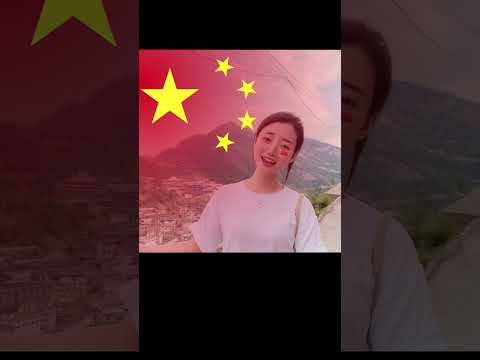 貴州茅臺鎮小4妹我愛我的祖國#我愛你中國997