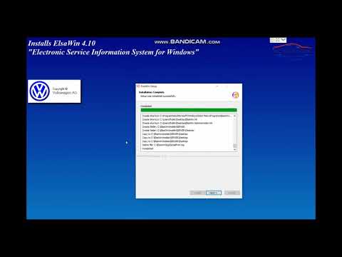 How to install Elsawin Software Latest Version
