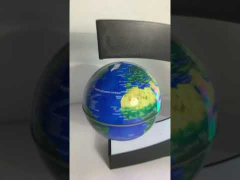 Floating globe night lamp #phonk #anime #music #mobile #smartgadgets #decoration #rgblight