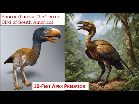 Phorusrhacos   The Terror Bird of South America