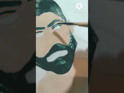 batao kon 🤔😅 #painting #hobbie#artist #male