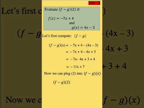 Pre-Calculus Practice Question 3 Part 2