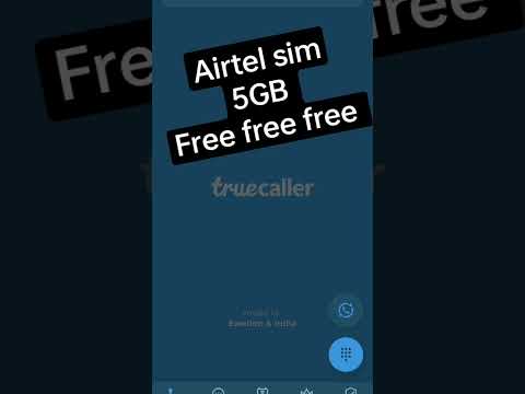 Airtel sim free data 5GB
