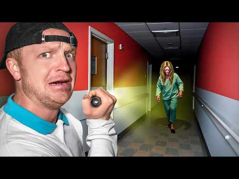 Exploring A REAL Haunted Hospital At 3AM