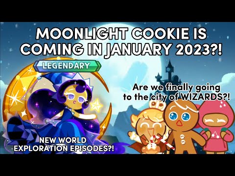 Moonlight cookie is COMING in JANUARY 2023?! - *THEORIES* | Cookie Run: Kingdom
