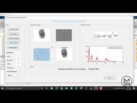 Finger and signature recognition system in matlab | MatlabHelp.com
