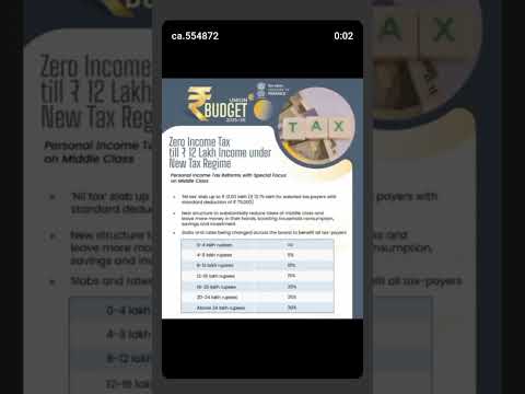 No income tax upto 12 lakhs amazing 😍#cainter #caintermediate #castudents #castudymaterial