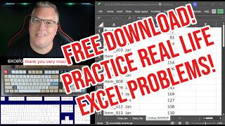 This Excel Trick Saved Me HOURS at Work… Here’s the Fix (Free Practice File, FOLLOW ALONG!)