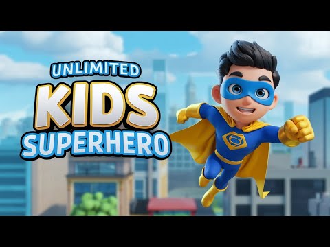 UNLIMITED KIDS SUPERHERO 😁
