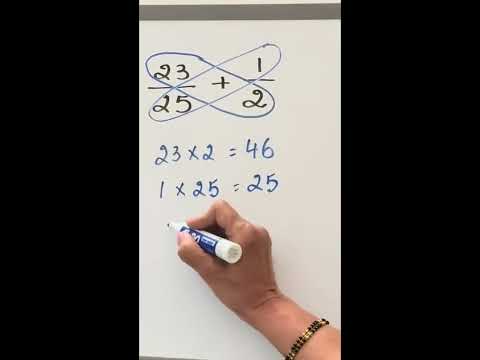 Fraction Addition Made Fun! #mathmagic #learnwithme #edtech  #education #fractions #shorts  #maths