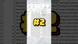 Text to Columns in Excel - QuickTime: Excel Tips and Tricks #exceltutorial #exceltipsandtricks