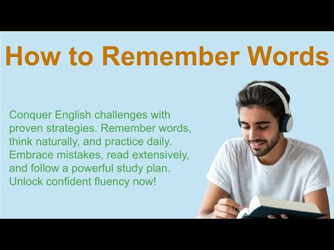 How to Remember Words🔥 | Basic English Story | Basic English | English Story Reading