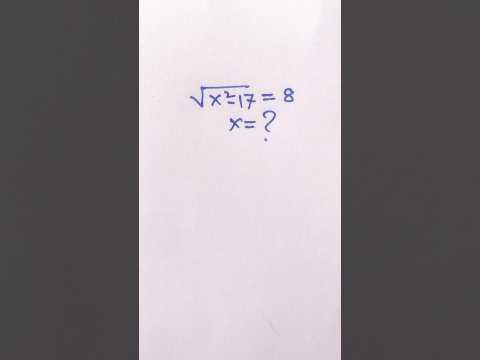 Nice Algebra | #maths #shorts