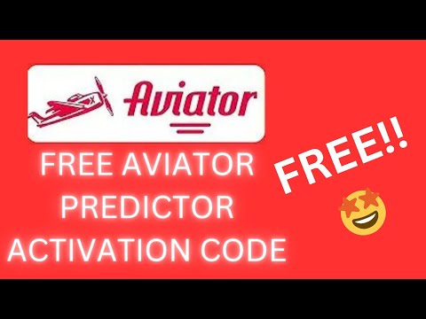 Aviator predictor free activation code | Giveaway