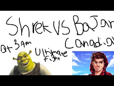 The Ultimate Battle Shrek Vs Bajan Canadian at 3am