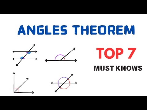 ANGLES THEOREM || TOP 7 MUST KNOWS
