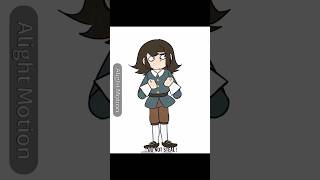 HAUNTED HOTEL MENTIONED // #alightmotion #animation #trend #fyp #hauntedhotel #abaddon #esther #ben