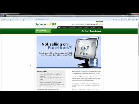 Pinnacle Cart: Sell on Facebook with Pinnacle Cart eCommerce Plus