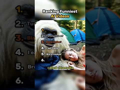 Ranking Funniest AI Videos😂 (credit: leeroyfate on Tiktok)