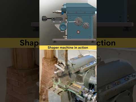 Shaper Machine - Working Animation 👍🙌